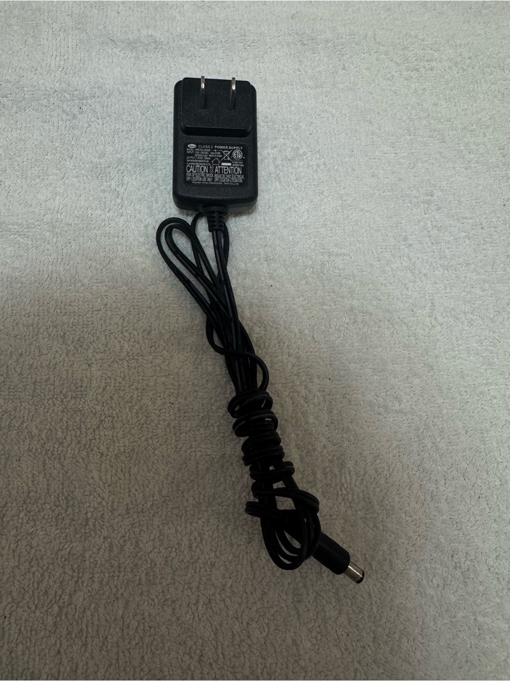 The Innov IVP0750-0350W is a 7.5VDC 350mA Class 2 AC/DC Power Adapter